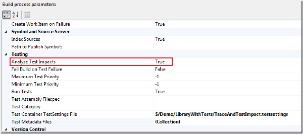 VSTS 2010: Enabling Test Impact Analysis