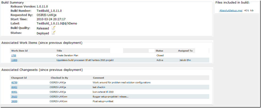 Implementing Release Notes in TFS Team Build 2010