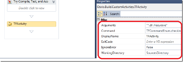 Performing Checkins in TFS 2010 Build