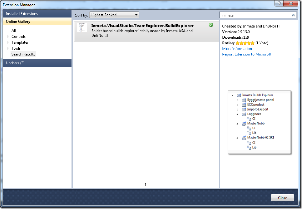 TFS 2010 Inmeta Build Explorer