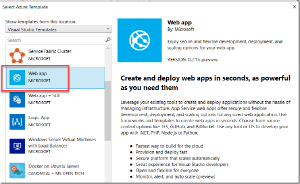 Deploy Azure Web App for Containers with ARM and Azure DevOps